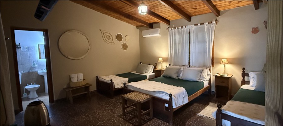 400 habitacion cuadruple Oscar vista Laposadadejuan CabraCorral CoronelMoldes salta